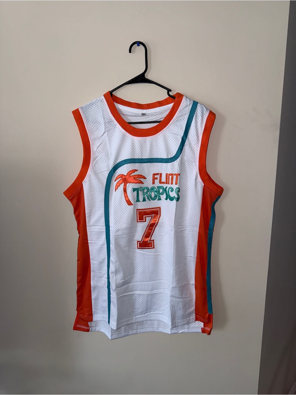 Flint Tropics Coffee Black #7 Jersey – Size Large